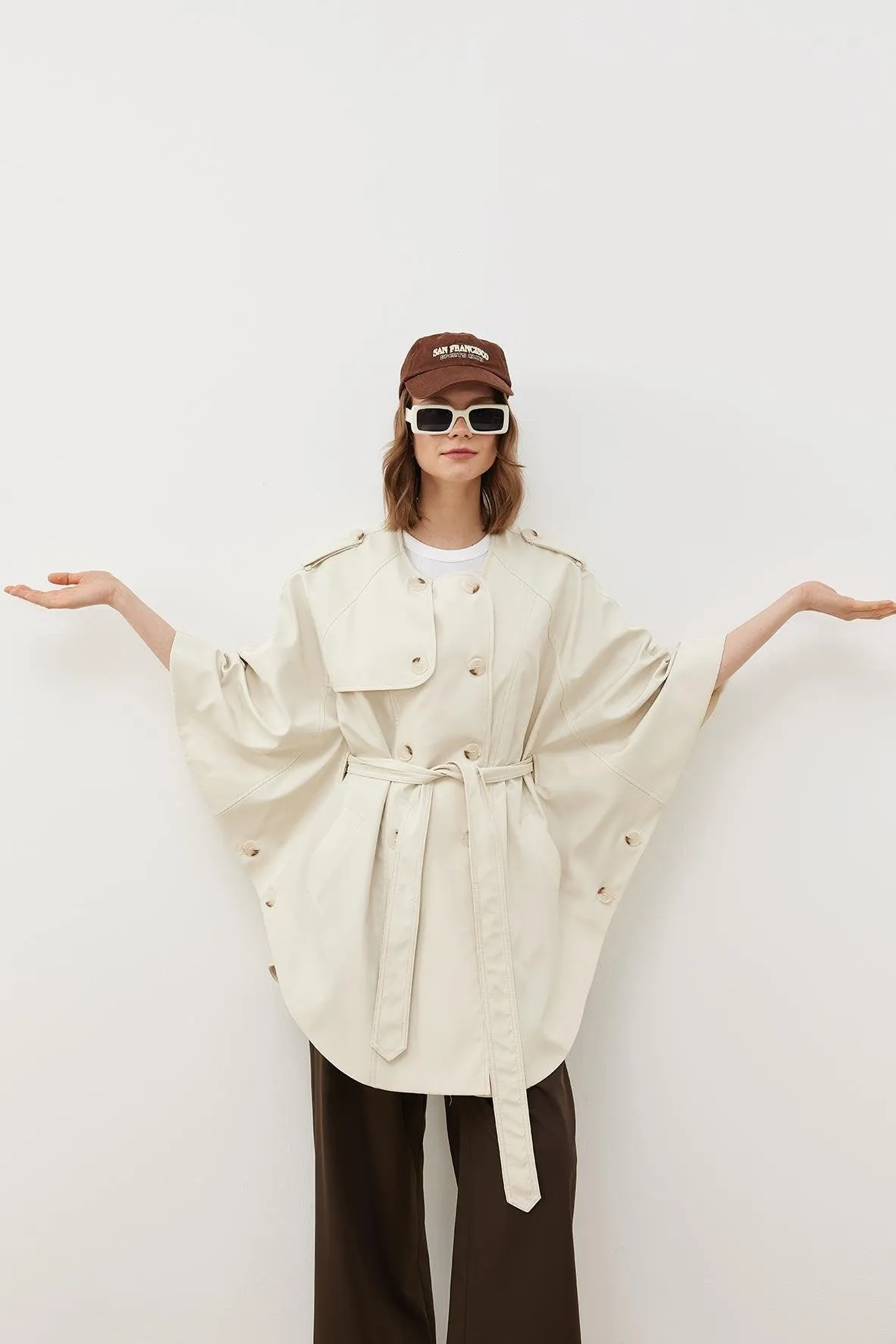 MLNI TRENCH COAT ECRU