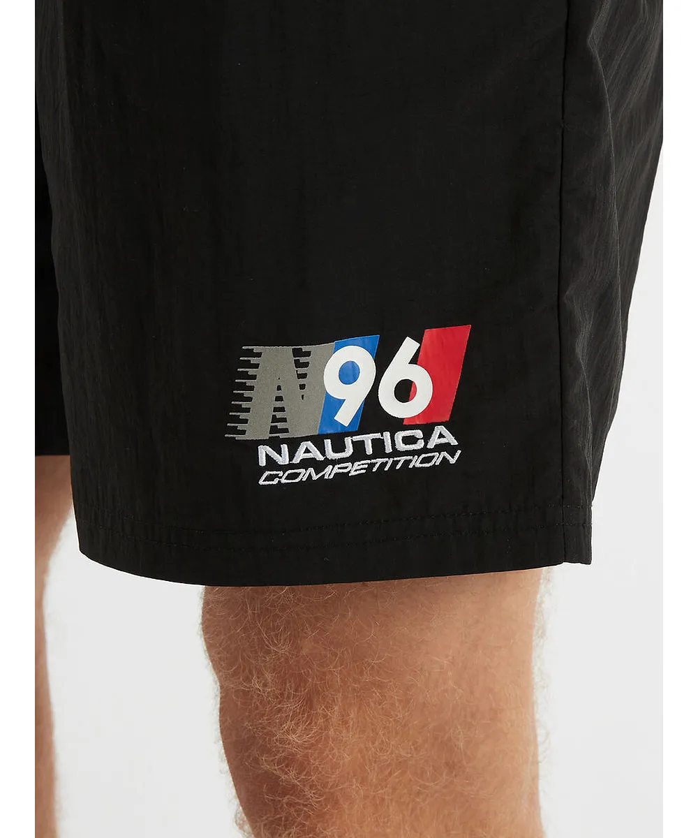 Nautica Competition Garret 6” Swim Shorts (Black)