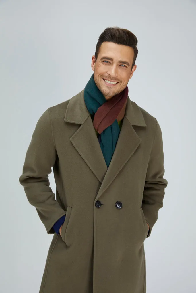 Noble Single-Breasted Merino Blend Coat