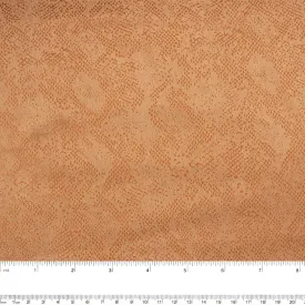 NOVELTY Suede - Snake - Brown
