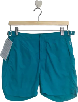 Orlebar Brown Teal Bulldog Swim Shorts UK 28