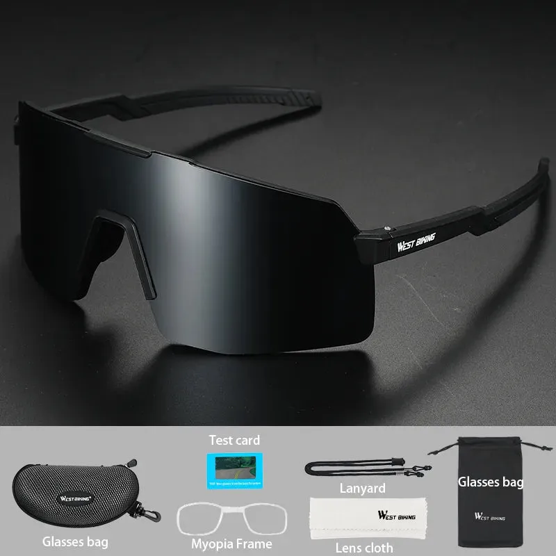 Professional Polarized Cycling Glasses MTB Road Bike Eyewear Sport UV400 Sunglasses Motorcycle Bicycle Goggles