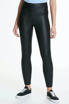 PU Coated Jeggings/Jeans