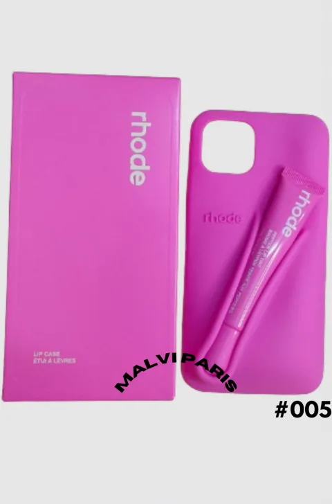 Rho DUO GIFT SET IPHONE 11 /12 CASE LIPGLOSS – Toast, Ribbon, Raspberry Jelly & Espresso