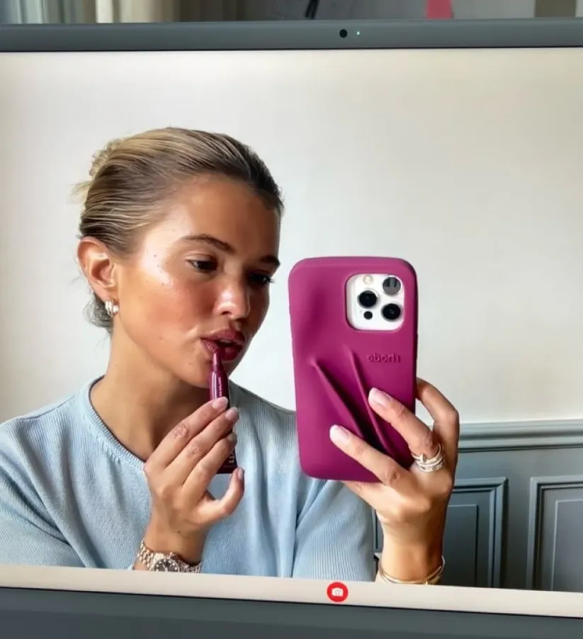 Rho DUO GIFT SET IPHONE 11 /12 CASE LIPGLOSS – Toast, Ribbon, Raspberry Jelly & Espresso