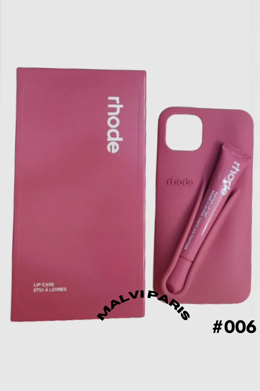 Rho DUO GIFT SET IPHONE 11 /12 CASE LIPGLOSS – Toast, Ribbon, Raspberry Jelly & Espresso