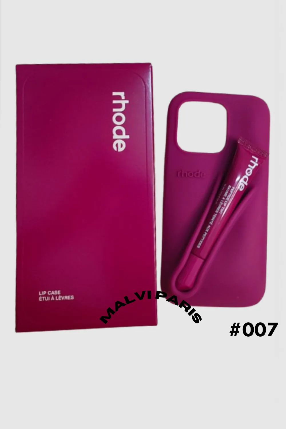 Rho DUO GIFT SET IPHONE 11 /12 CASE LIPGLOSS – Toast, Ribbon, Raspberry Jelly & Espresso