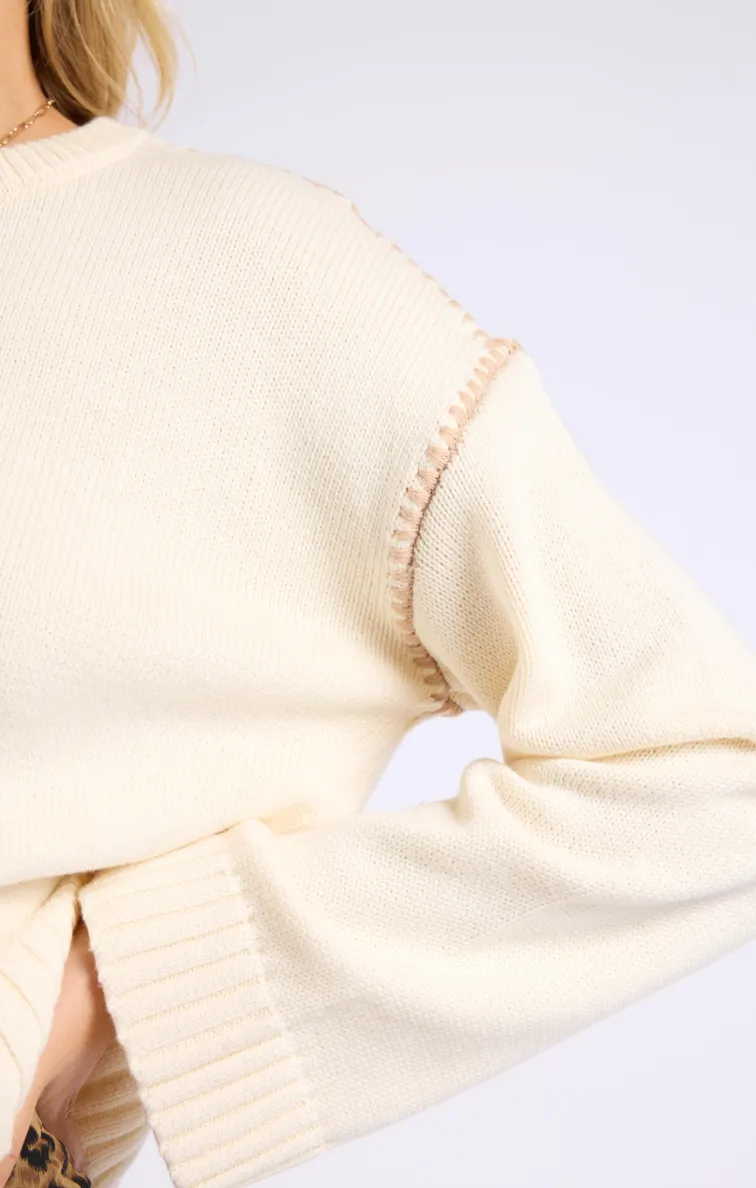 Sally Blanket Stitch Pullover
