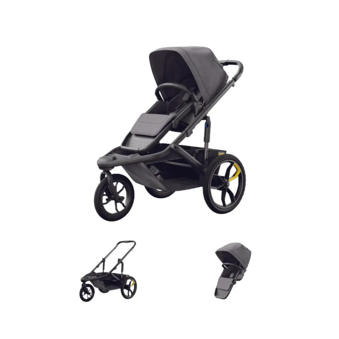 Switch&Jog Jogging Stroller (Switchback Seat, &Jog Frame) by Veer