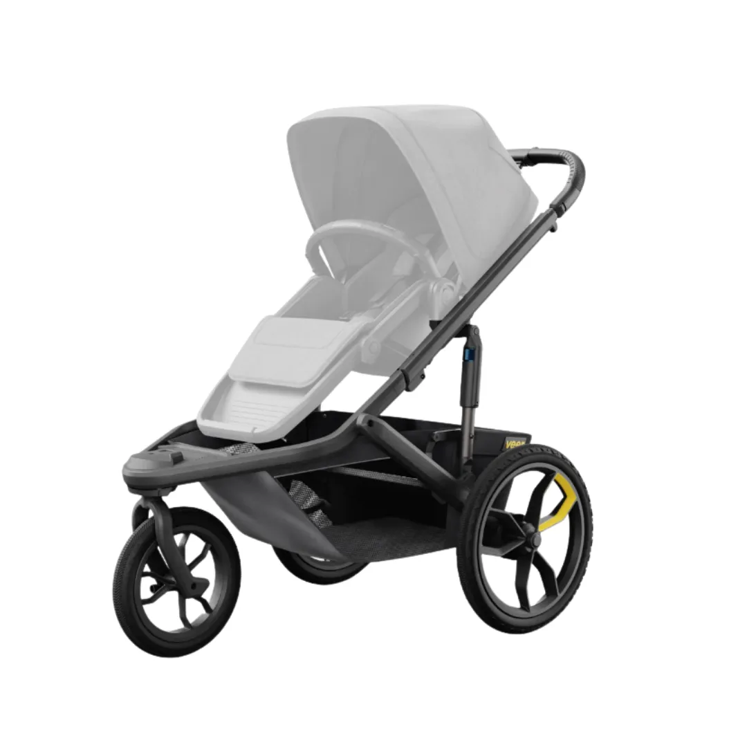 Switch&Jog Jogging Stroller with Infant Essentials (Switchback Seat, &Jog Frame, Bassinet) by Veer