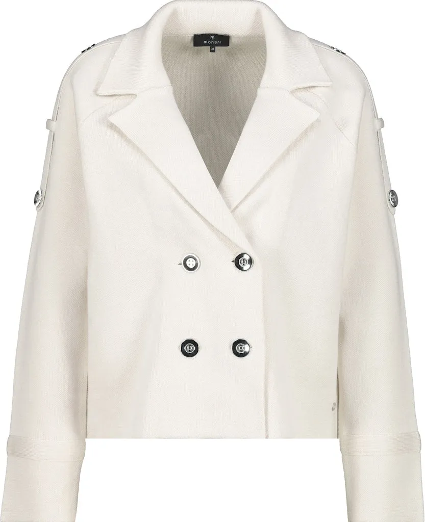 Trench Style Jacket - Creamy Beige