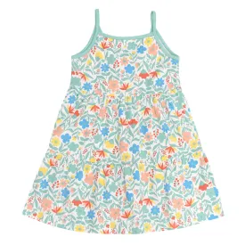 Tropical Floral Dress & Bike Short Set